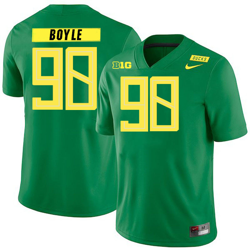 Andrew Boyle Oregon Jersey,Oregon Ducks Football Uniforms Youth-Alternate Green